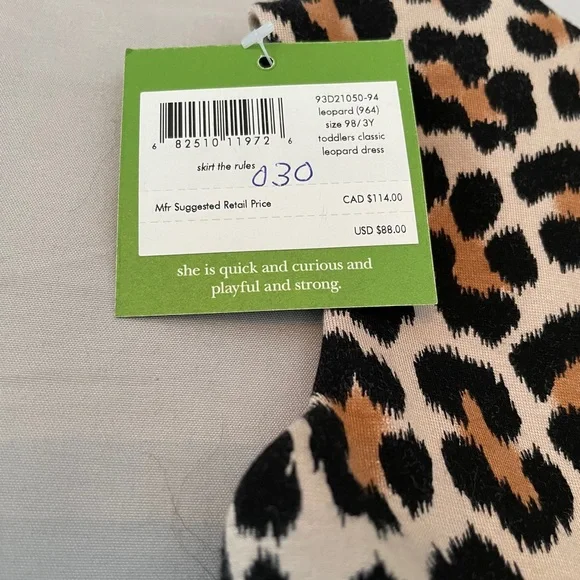 COPY - Kate Spade Leopard Print Dress - Picture 5 of 5